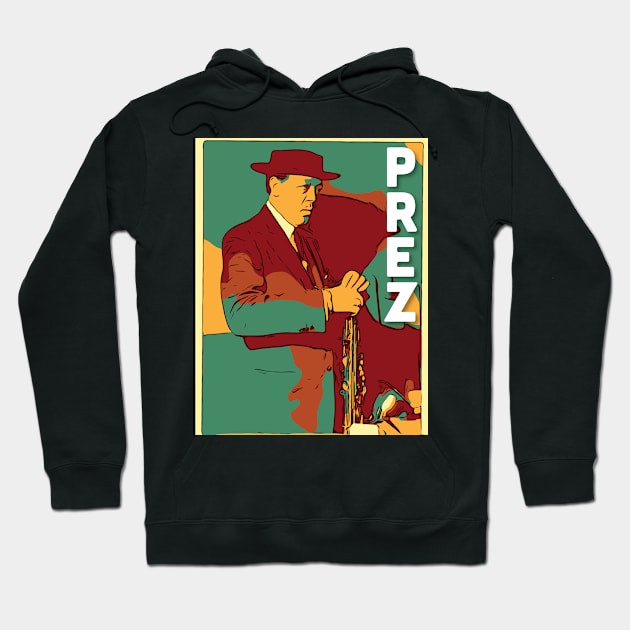 Prez Hoodie by Corry Bros Mouthpieces - Jazz Stuff Shop